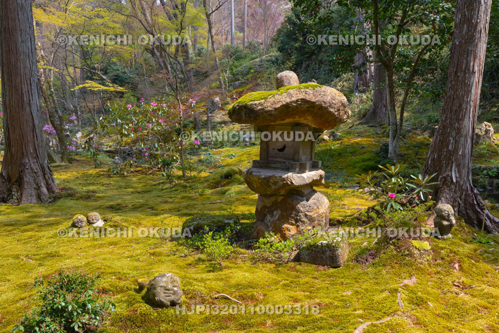 京都府　三千院　わらべ地蔵