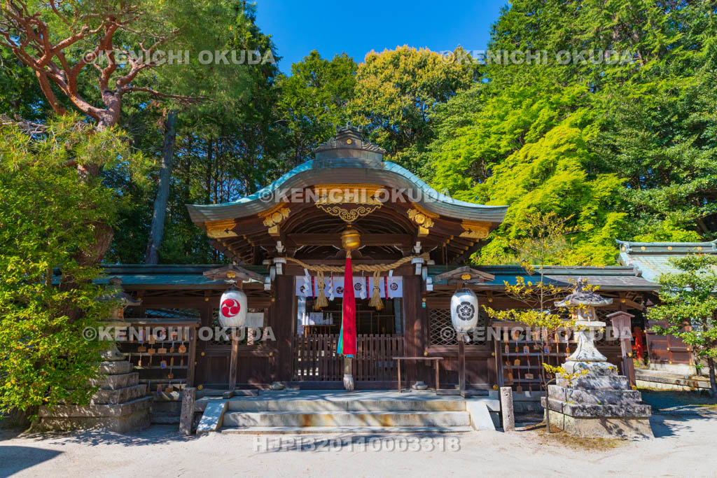 京都府 八大神社 社殿