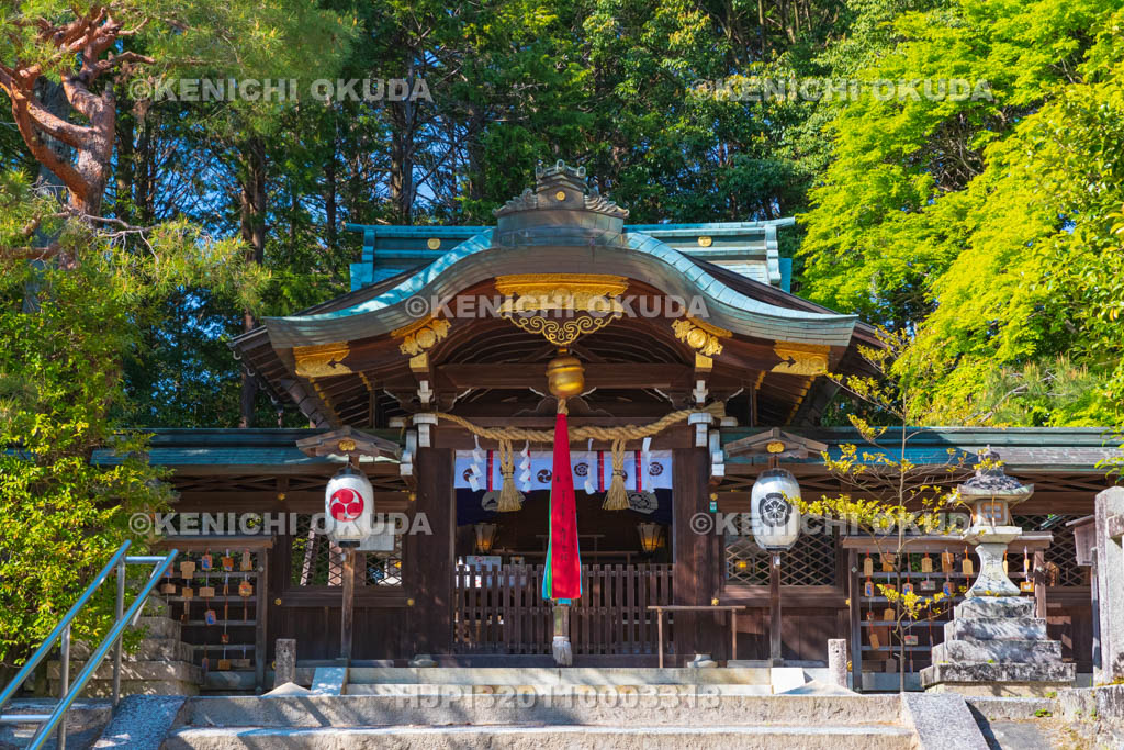 京都府　八大神社　社殿
