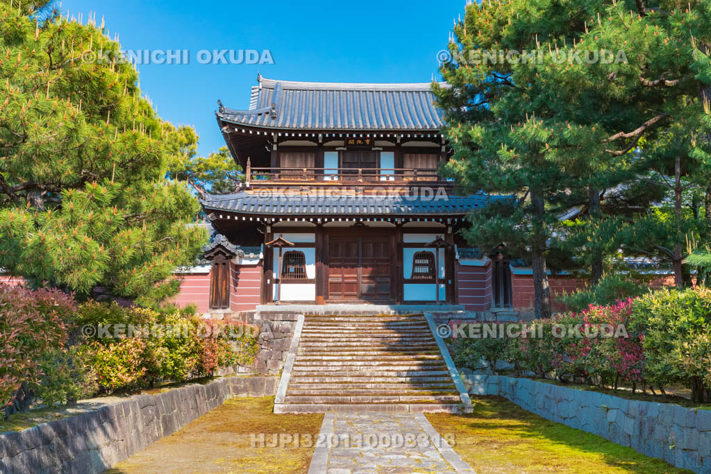 京都府 建仁寺 開山堂の楼門(宝陀閣)