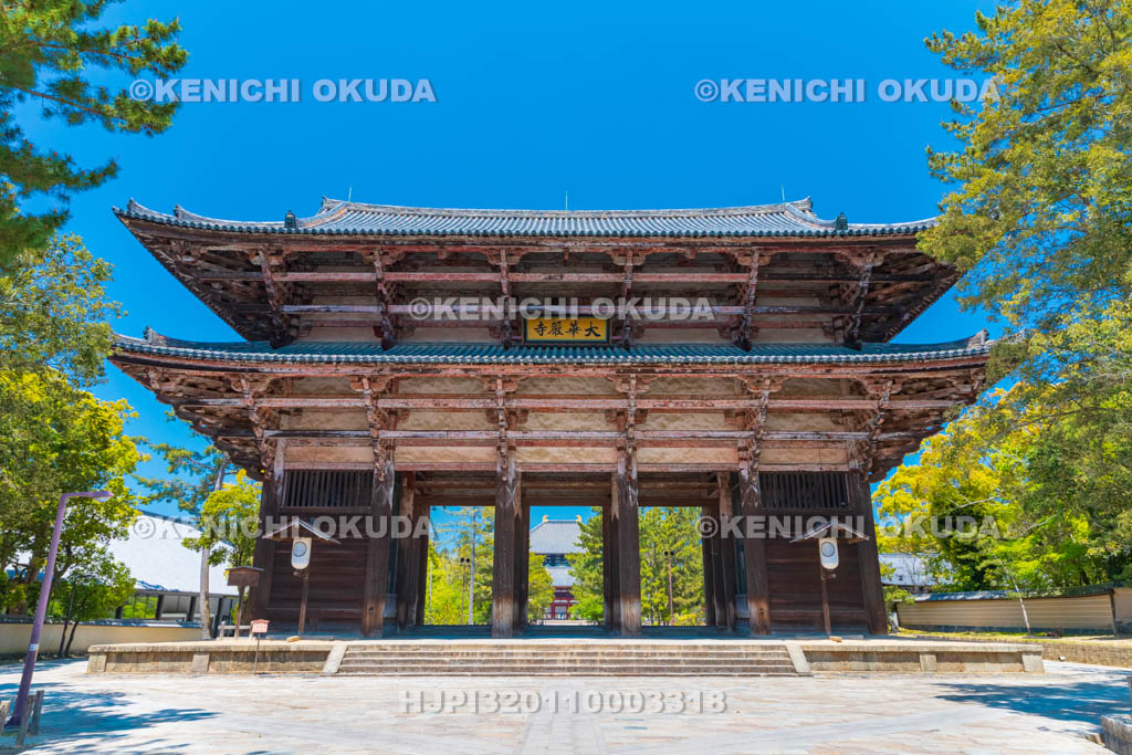 奈良県　東大寺　南大門　　