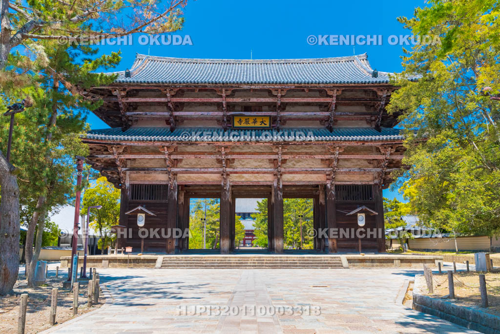 奈良県　東大寺　南大門　　