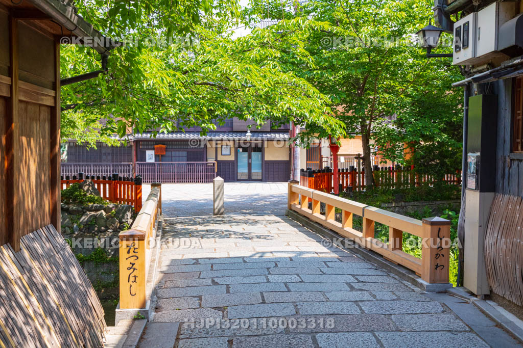 京都府　祇園　巽橋　