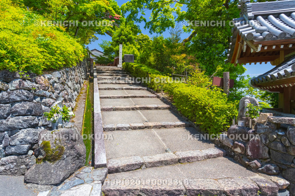 京都府　善峯寺　参道　東門付近