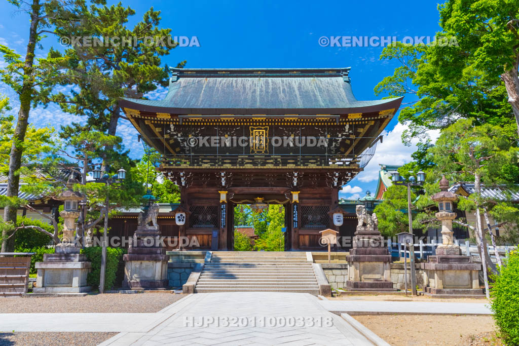 京都府　北野天満宮　楼門