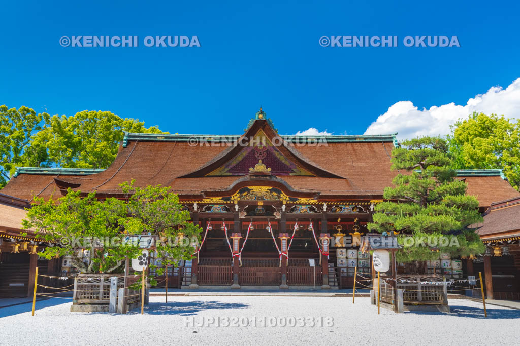 京都府　北野天満宮　社殿（拝殿）