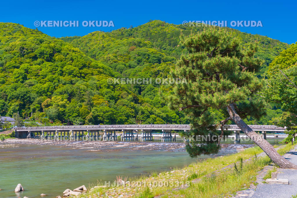 京都府 嵐山 渡月橋