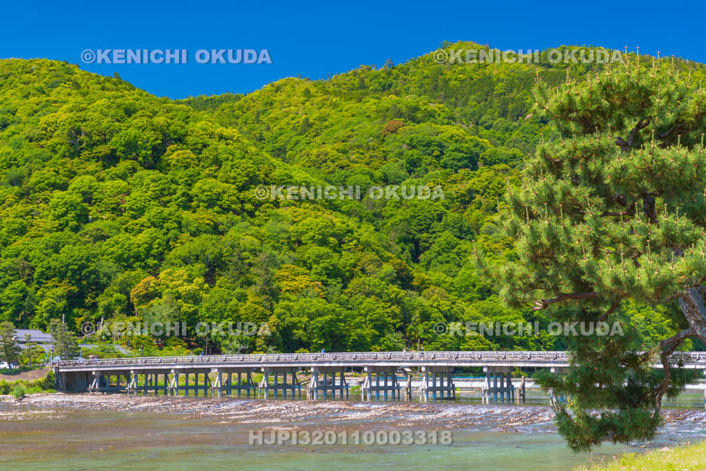 京都府 嵐山 渡月橋