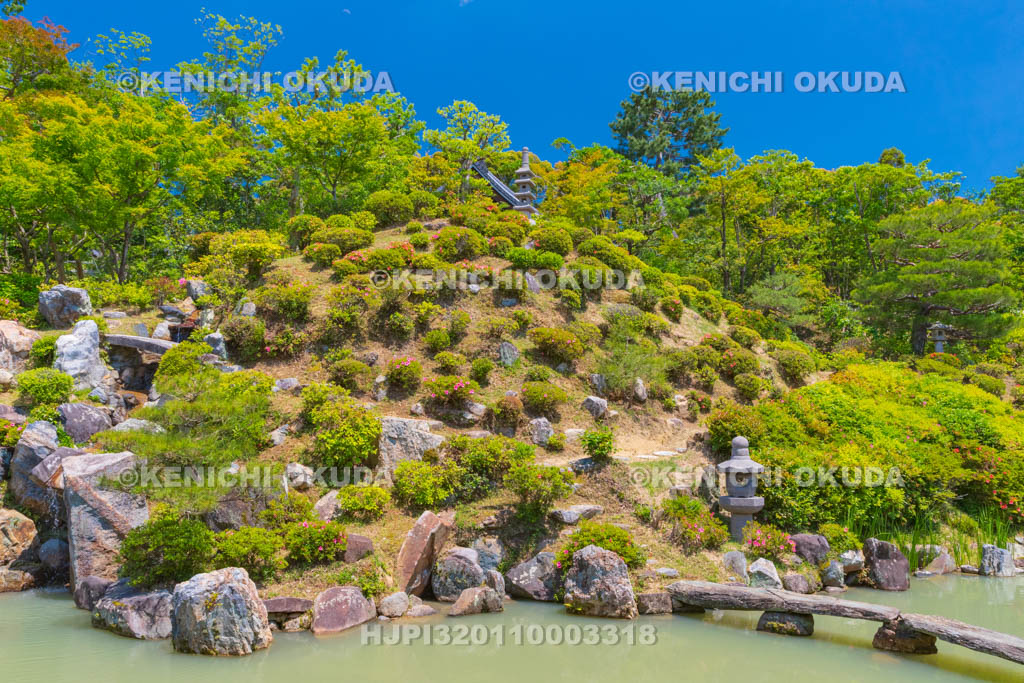 京都府　智積院　名勝庭園（書院前庭園）