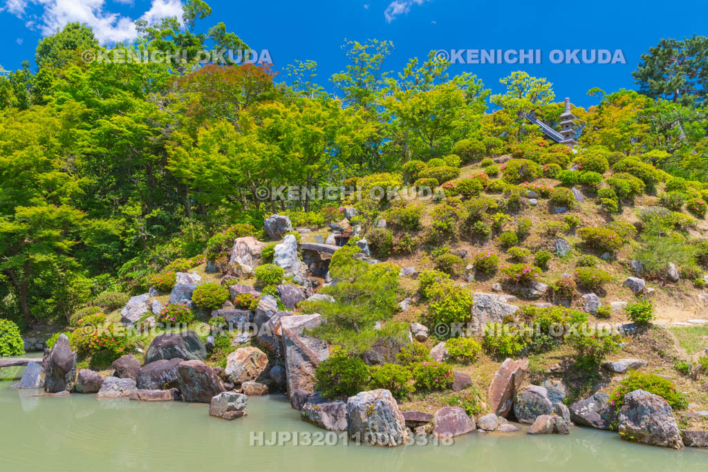 京都府　智積院　名勝庭園（書院前庭園）