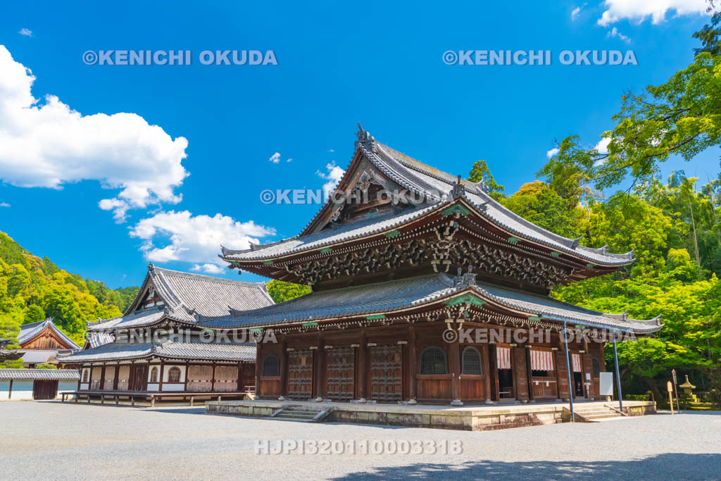 京都府　泉涌寺　仏殿と舎利殿
