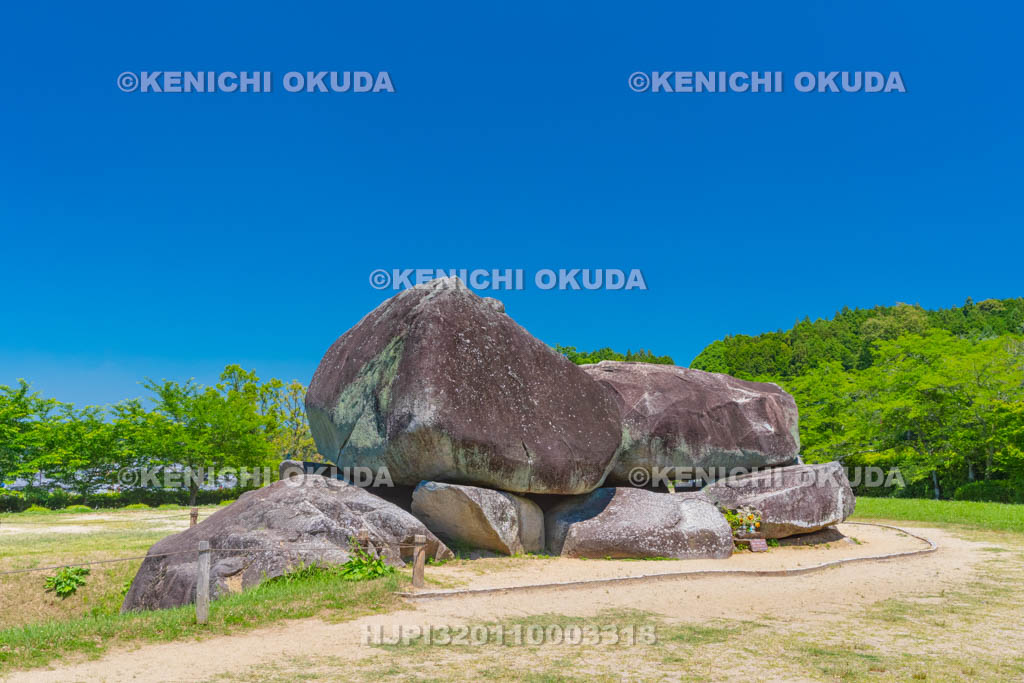奈良県　明日香村　石舞台古墳
