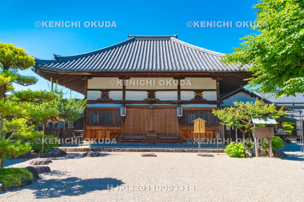 奈良県　明日香村　飛鳥寺　本堂