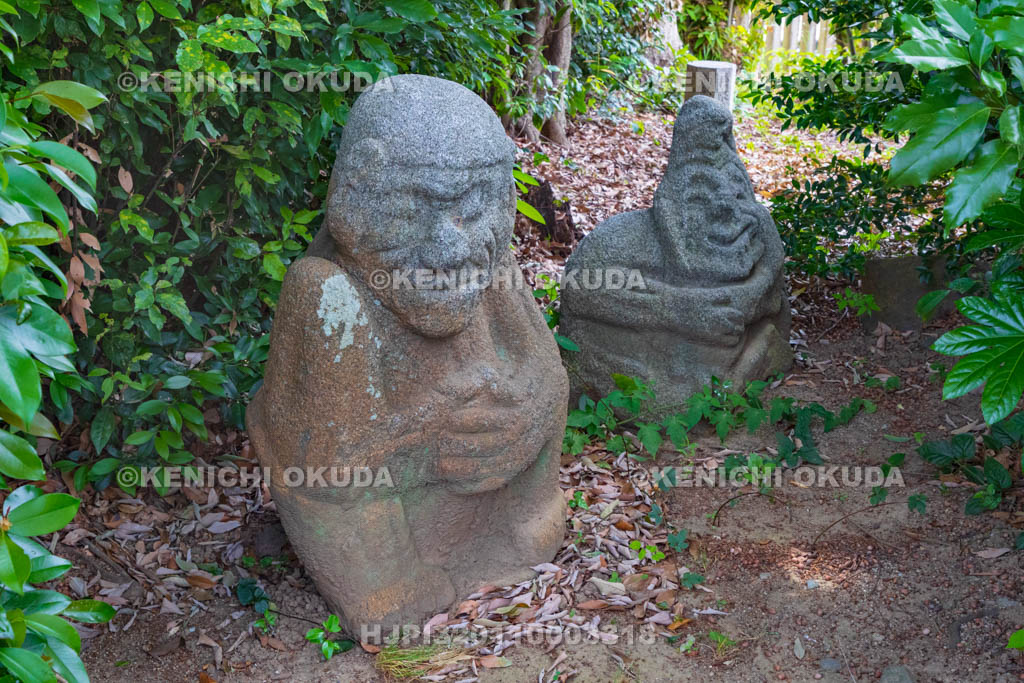 奈良県 明日香村 吉備姫王墓(檜隈墓) 猿石