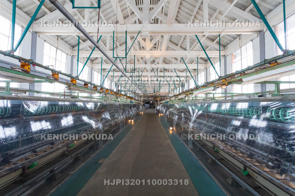 群馬県　富岡製糸場　製糸所内部