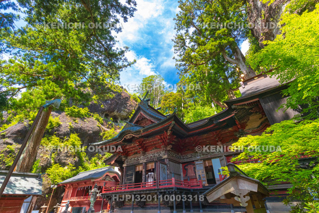 群馬県　榛名神社　社殿　本社ほか