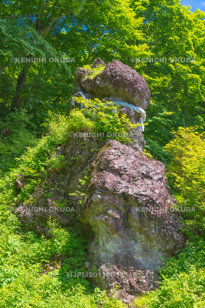 群馬県　男根岩
