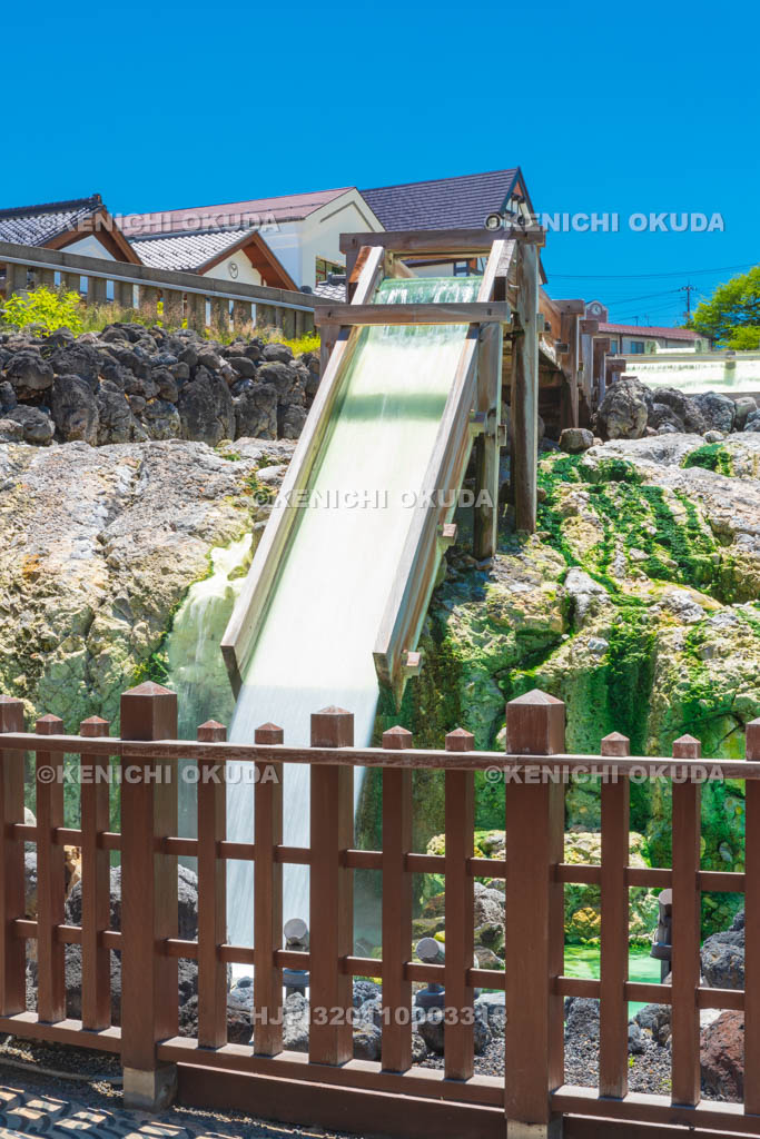 群馬県　草津温泉　湯滝