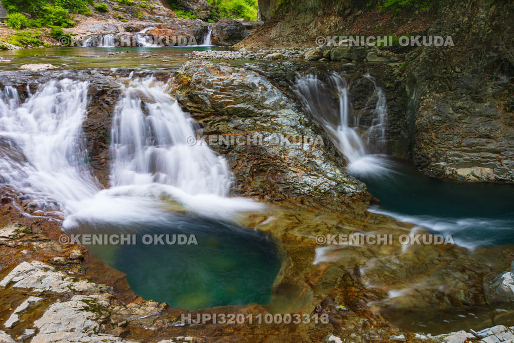 群馬県　四万の甌穴