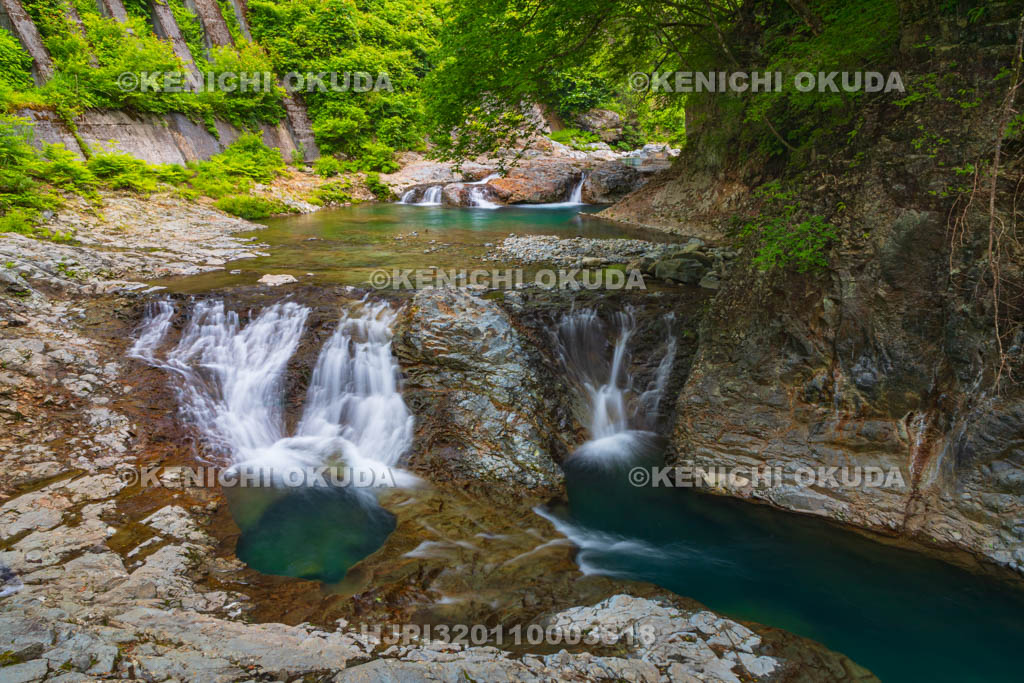 群馬県　四万の甌穴