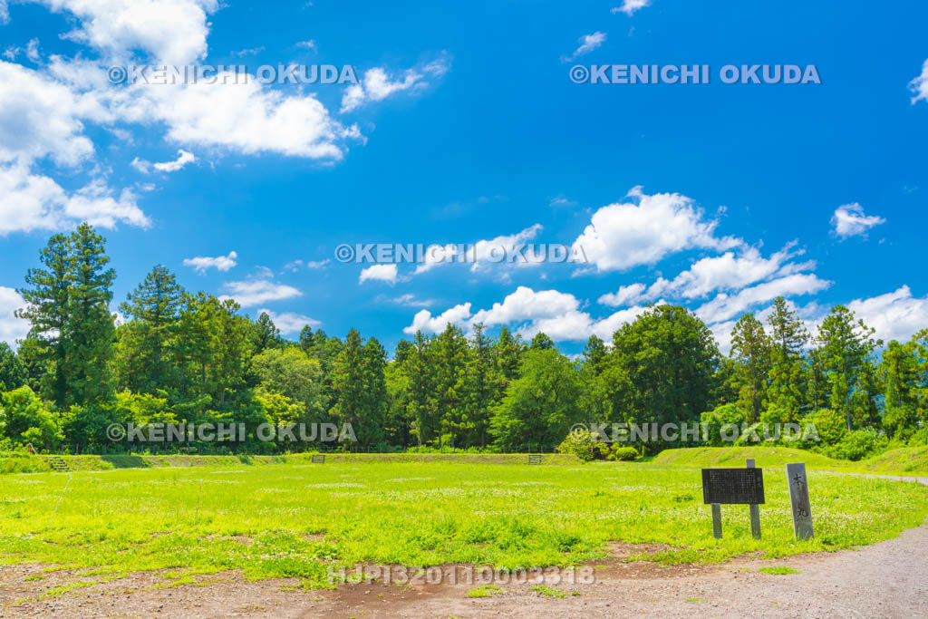 群馬県　箕輪城　本丸