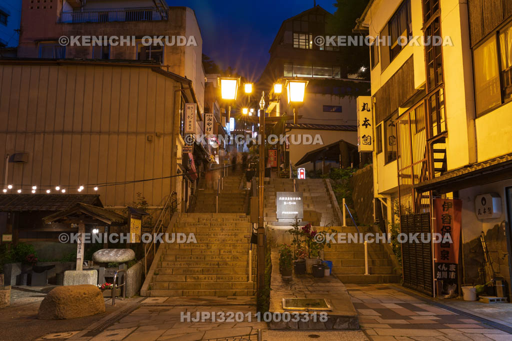 群馬県　伊香保温泉　石段街