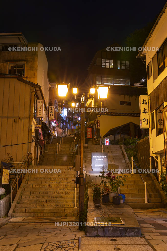 群馬県　伊香保温泉　石段街