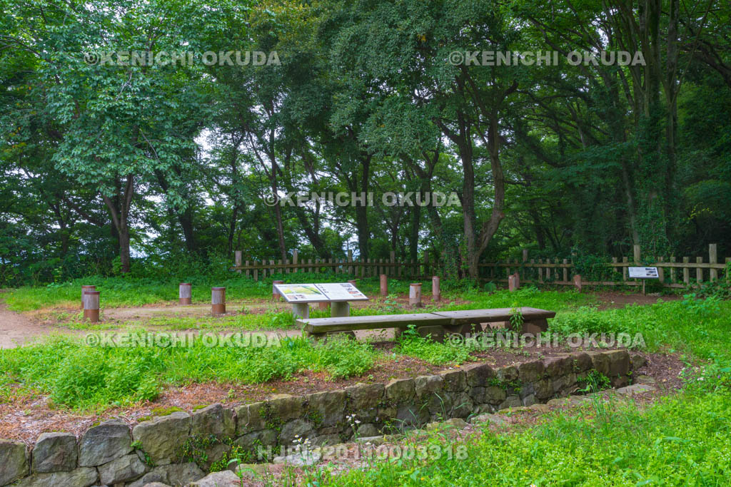 群馬県　金山城跡　馬場曲輪