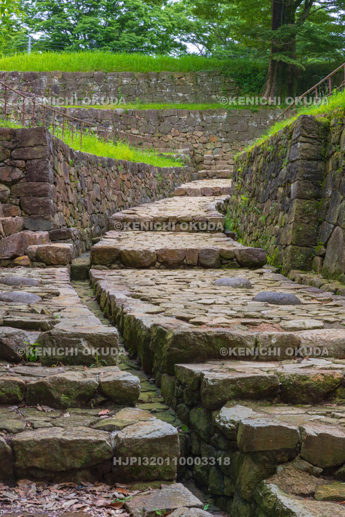群馬県　金山城跡　大手虎口
