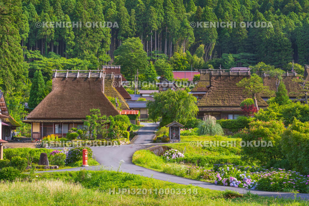 京都府　かやぶきの里