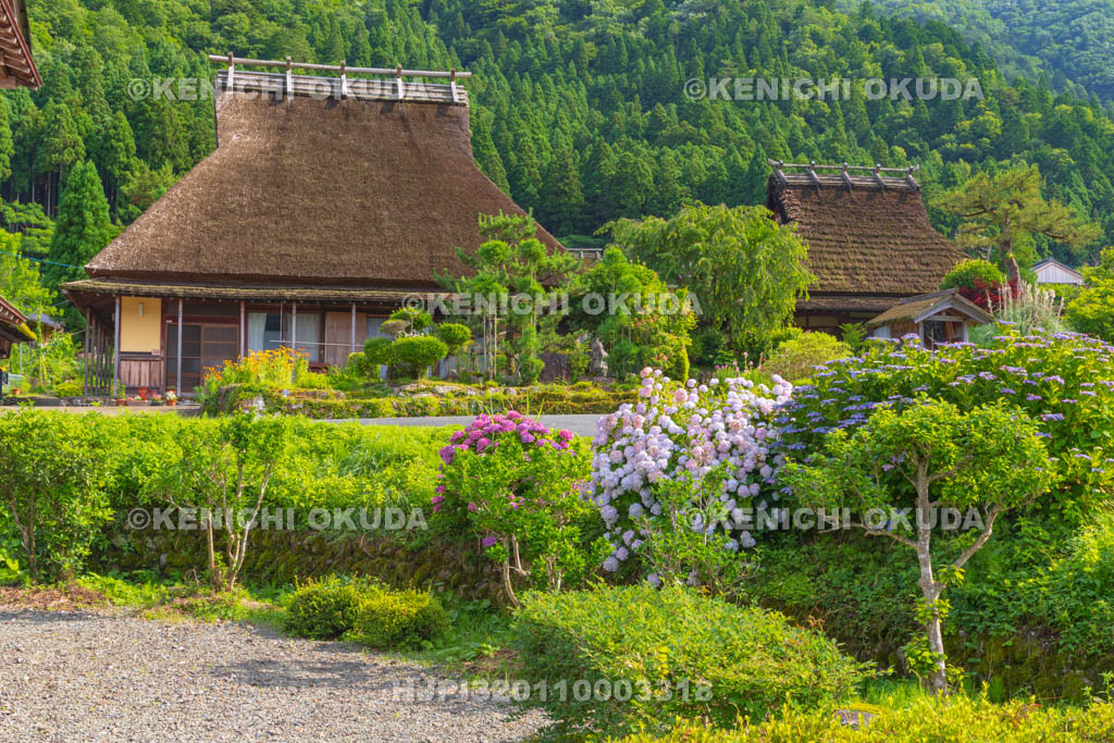 京都府　かやぶきの里