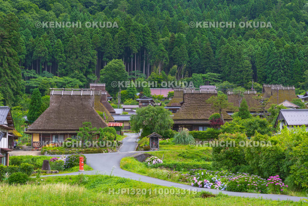 京都府　かやぶきの里