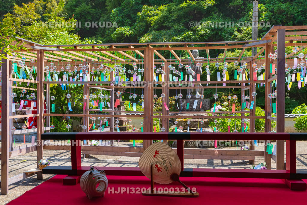 京都府 綾部 東光院 綾部あじさい風鈴祭り
