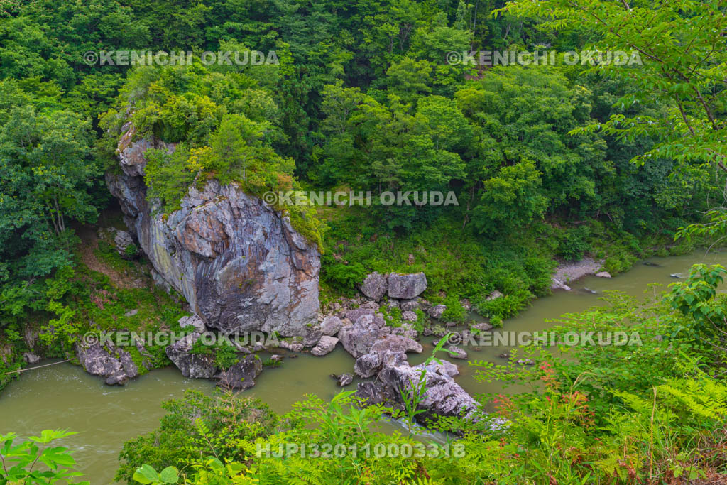 京都府　綾部　立岩