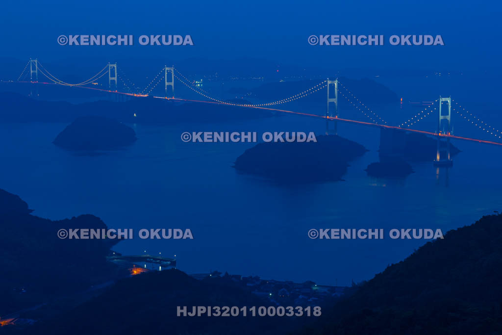 愛媛県　来島海峡　来島海峡大橋