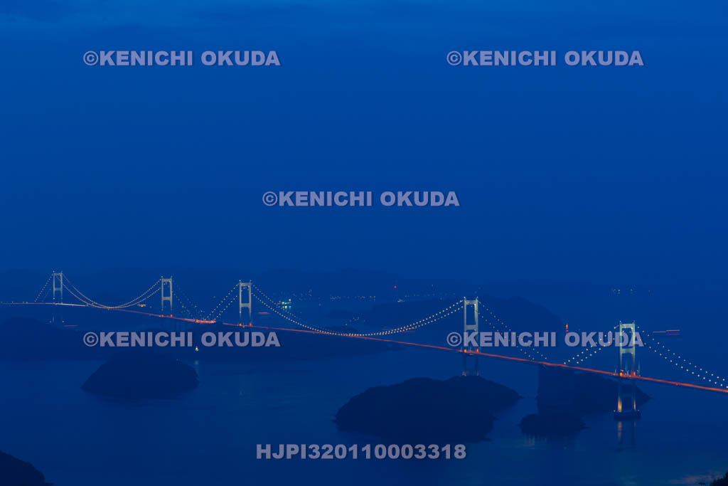 愛媛県　来島海峡　来島海峡大橋