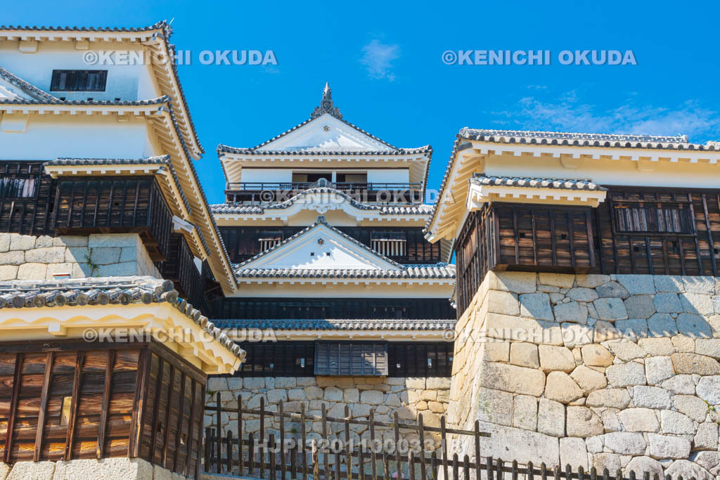 愛媛県　松山城