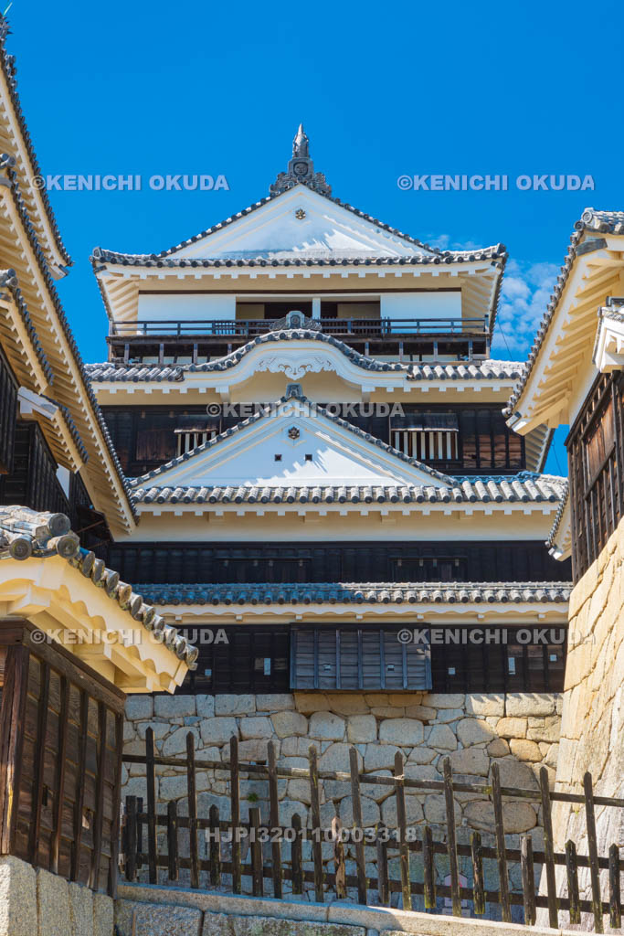 愛媛県　松山城