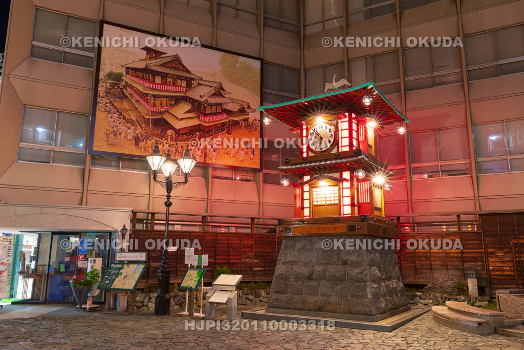 愛媛県　道後温泉　坊っちゃんカラクリ時計