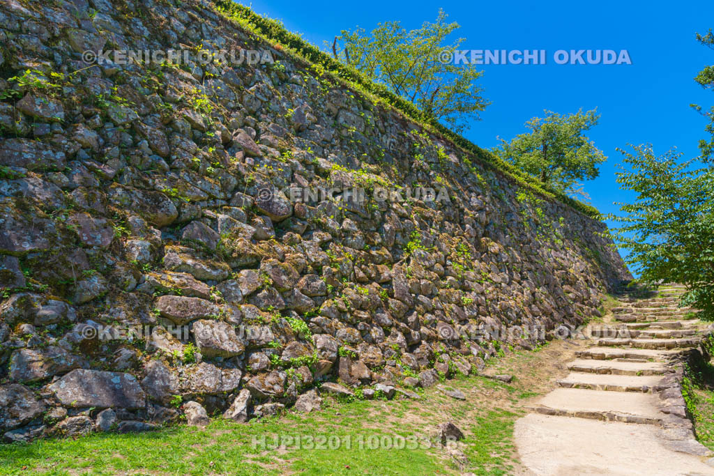 愛媛県　宇和島城　本丸石垣