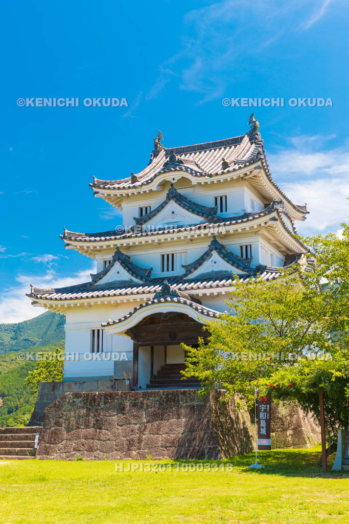 愛媛県　宇和島城　