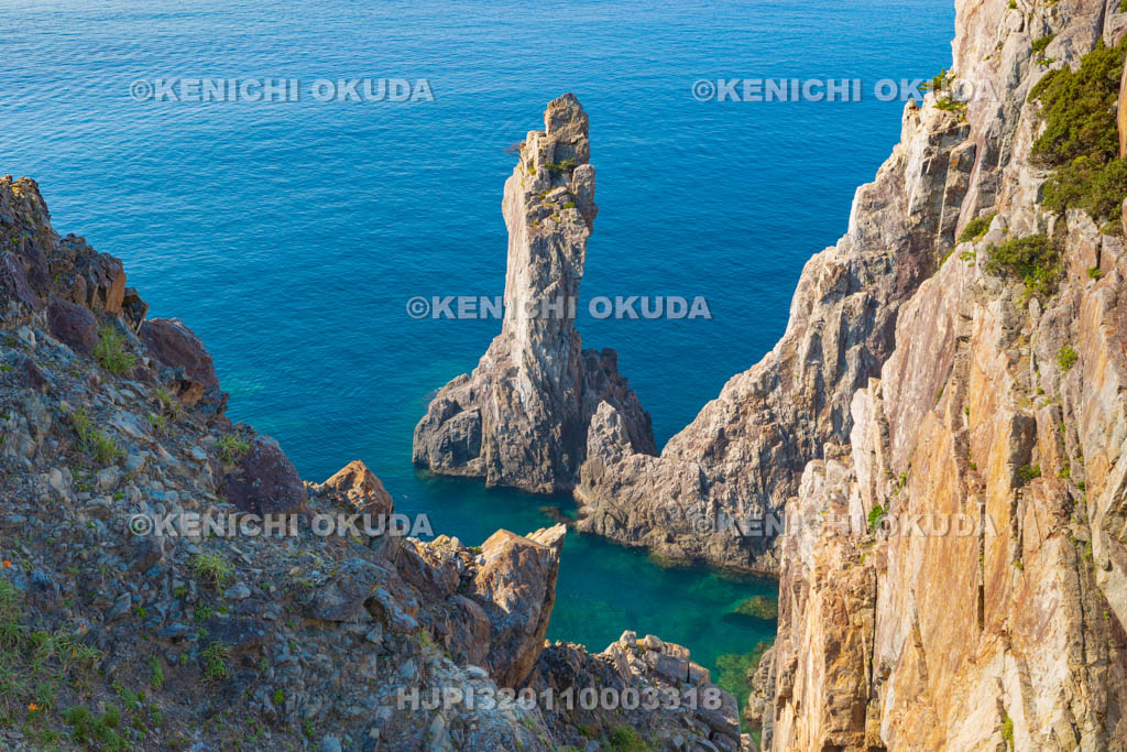 高知県　大堂海岸　観音岩