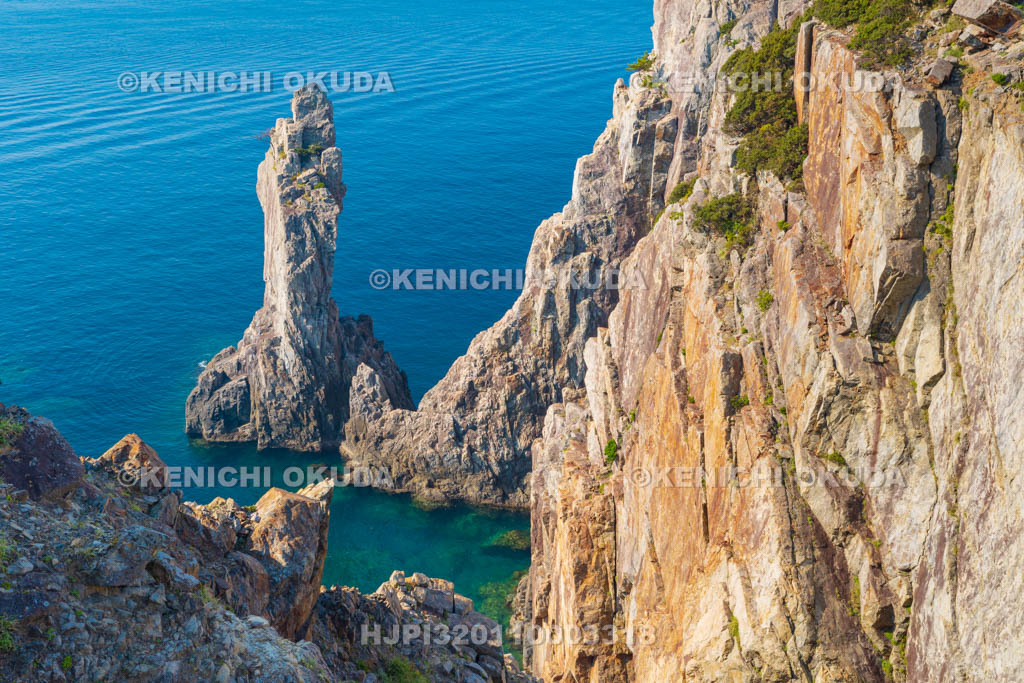 高知県　大堂海岸　観音岩
