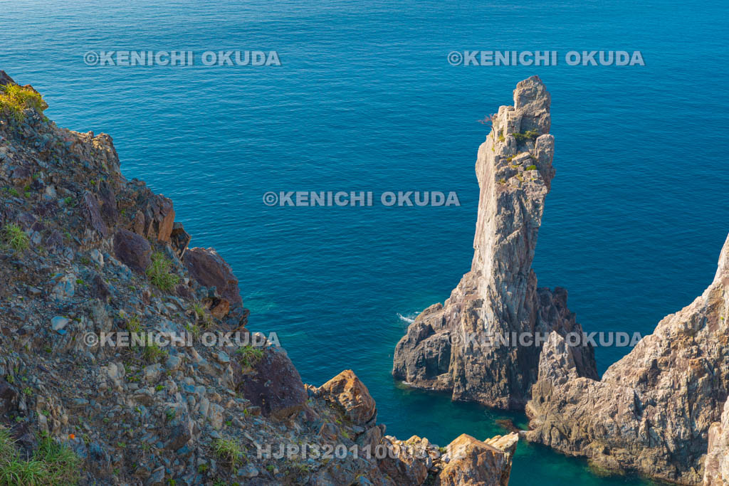 高知県　大堂海岸　観音岩