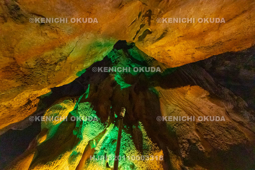 高知県　龍河洞　千仭（せんじん）の間