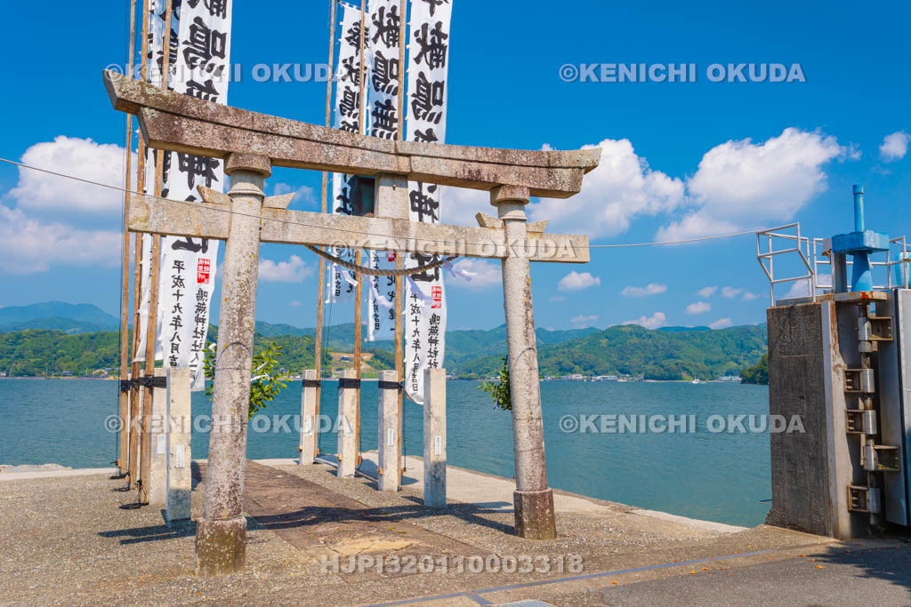 高知県　鳴無神社　一の鳥居