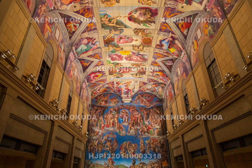 徳島県　大塚国際美術館　システィーナ・ホール