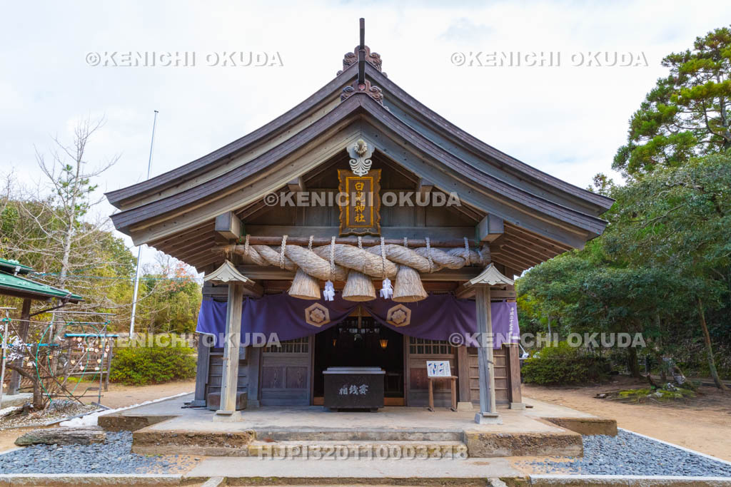 鳥取県 白兎神社 拝殿
