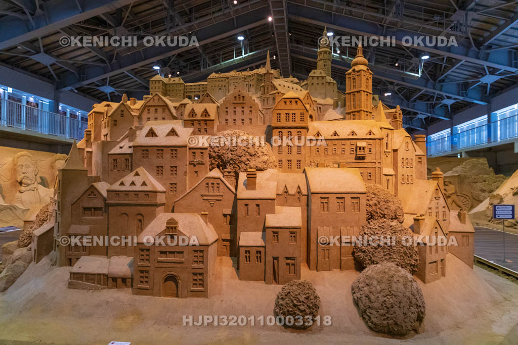 鳥取県　鳥取砂丘　砂の美術館