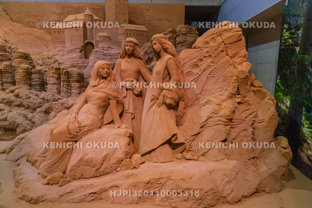 鳥取県　鳥取砂丘　砂の美術館